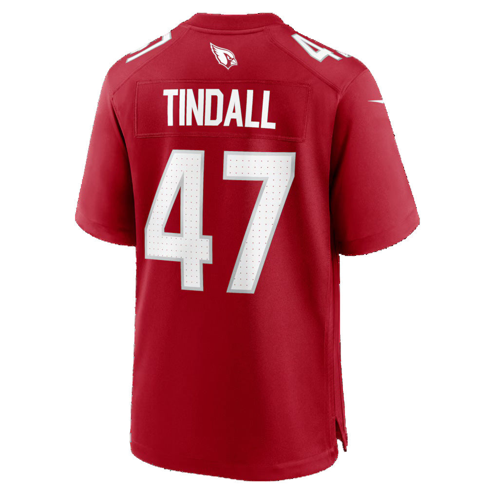 A.Cardinals #47 Channing Tindall MWATKINS Cardinal Team Game Jersey