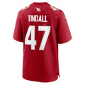 A.Cardinals #47 Channing Tindall MWATKINS Cardinal Team Game Jersey