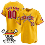 Custom Cincinnati Reds x One Piece Gold MWATKINS Vapor Premier Limited Jersey - Stitched