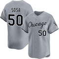 Chicago White Sox #50 Lenyn Sosa Gray MWATKINS 2025 Limited Stitched Jersey