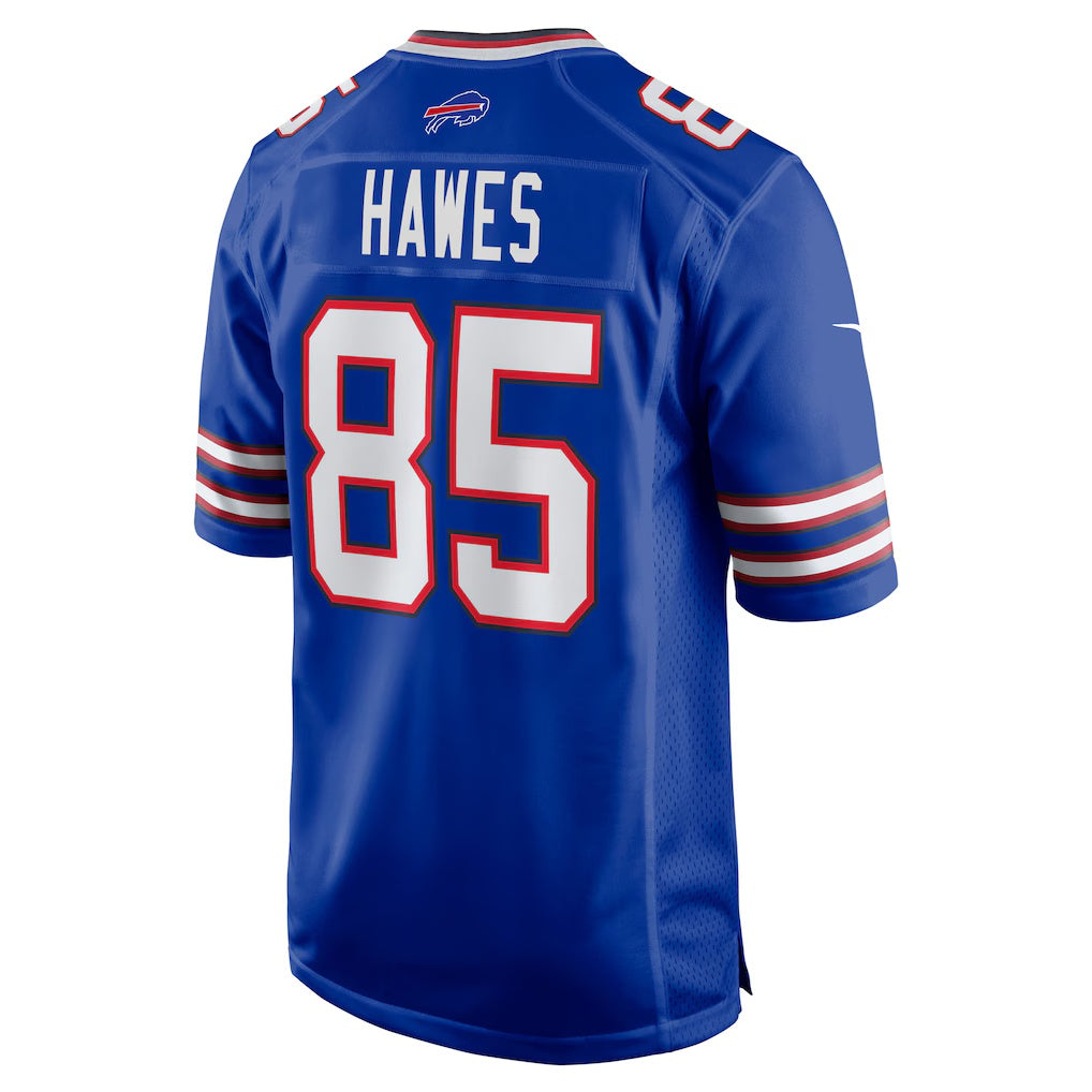 B.Bills #85 Jackson Hawes Royal MWATKINS Team Game Jersey
