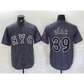 New York Mets #39 Edwin Diaz Gray MWATKINS 2024 City Connect Cool Base Jersey 2