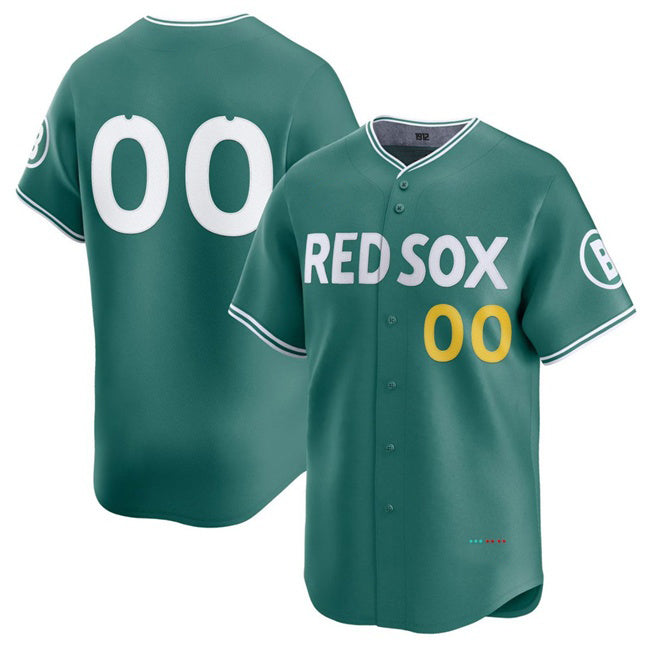 Custom Boston Red Sox ACTIVE PLAYER Green MWATKINS 2025 City Connect Limited Stitched Jersey