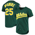 Oakland Athletics #25 Mark McGwire Mitchell & Ness Green MWATKINS 1997 Cooperstown Collection Authentic Jersey