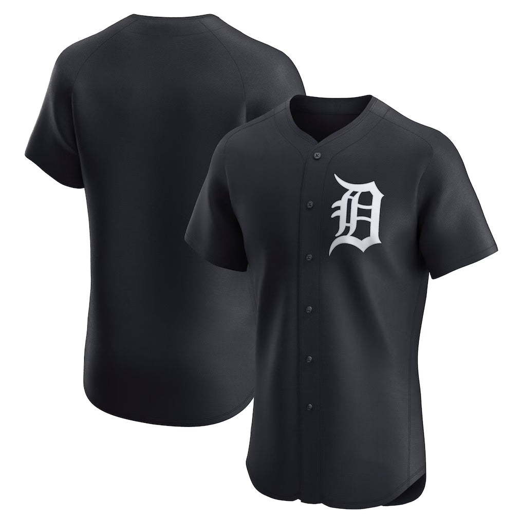 Detroit Tigers Navy MWATKINS Alternate 2 Elite Jersey