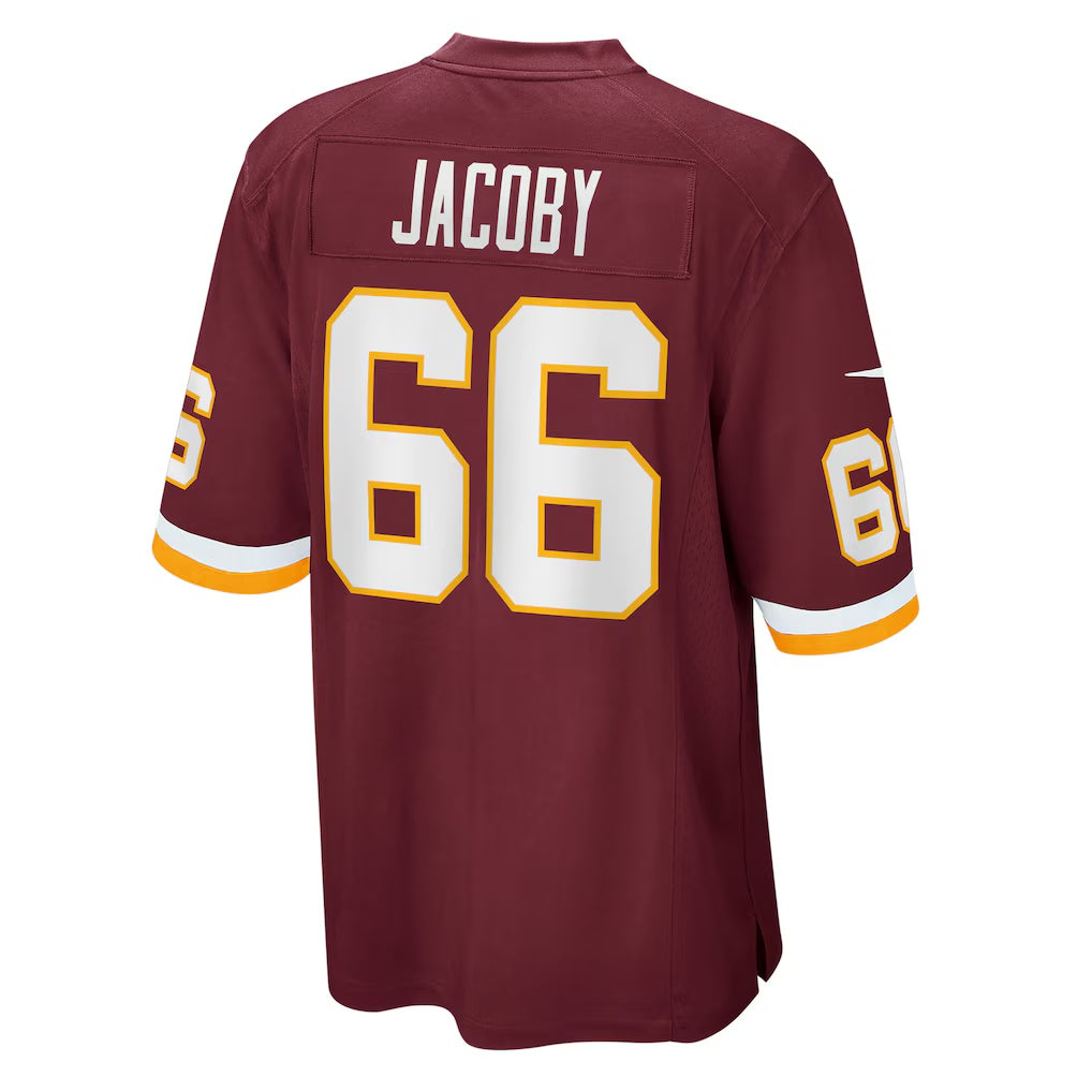 W.Football Team #66 Joe Jacoby Retired Player Jersey - Burgundy MWATKINS