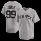 New York Yankees #99 Aaron Judge Gray MWATKINS Road Limited Player Jersey 2