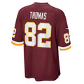 W.Football Team #82 Logan Thomas Game Player Jersey - Burgundy MWATKINS