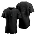 Chicago Cubs #17 Kris Bryant Black MWATKINS Flexbase Fashion Jersey