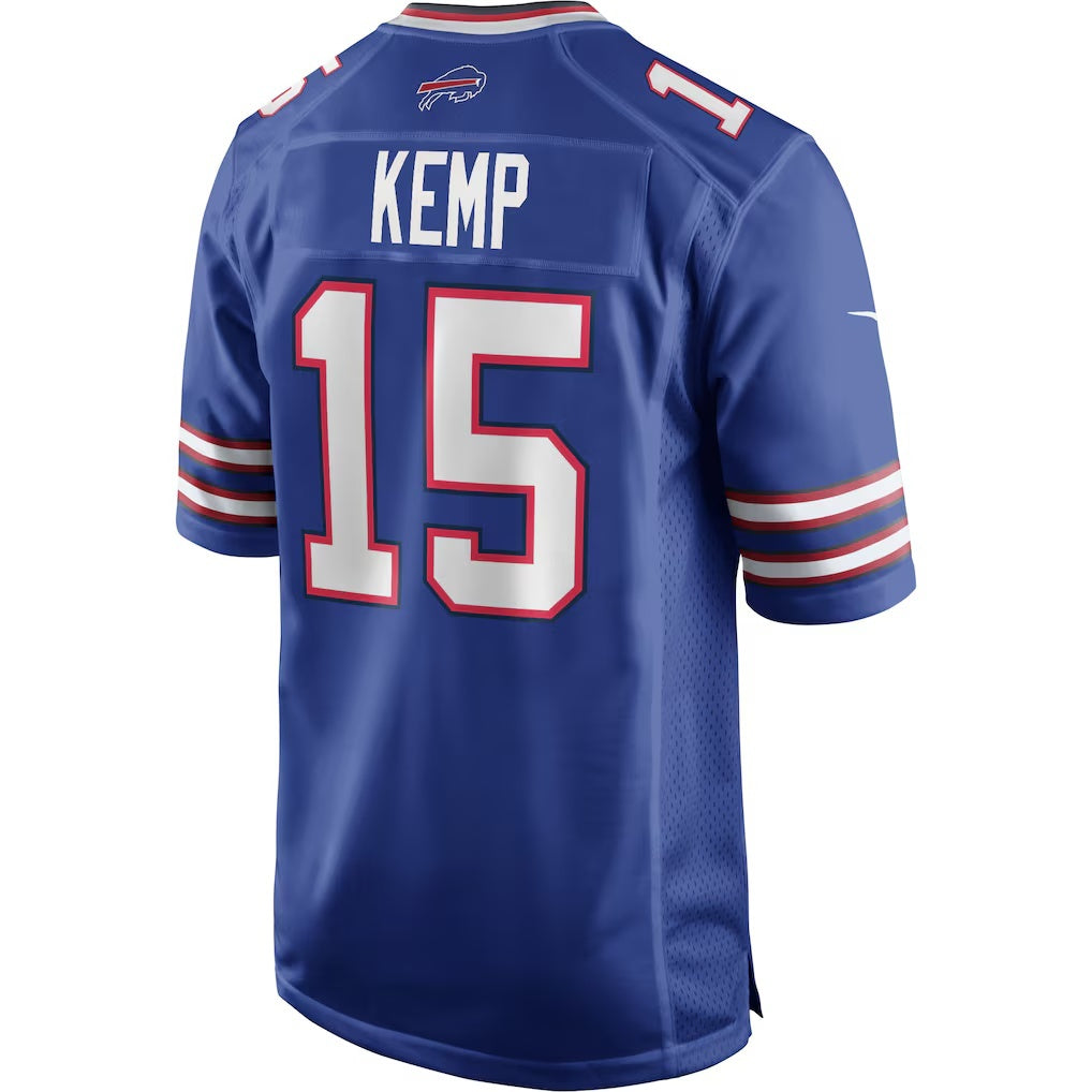 B.Bills #15 Jack Kemp Royal MWATKINS Game Retired Player Jersey