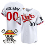 Custom Minnesota Twins x One Piece White MWATKINS Vapor Premier Limited Jersey - Stitched