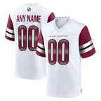 Custom W.Commanders White MWATKINS Game Player Jersey
