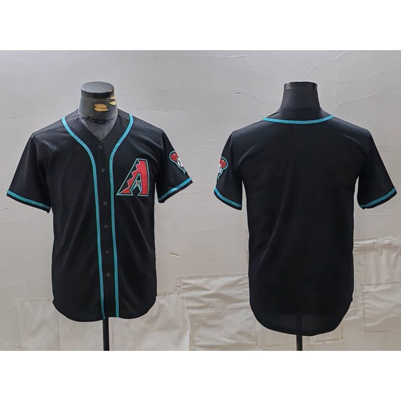 Arizona Diamondbacks Blank Black MWATKINS Cool Base Limited Stitched Jersey