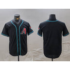 Arizona Diamondbacks Blank Black MWATKINS Cool Base Limited Stitched Jersey