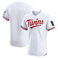 Minnesota Twins White MWATKINS Home Elite Jersey