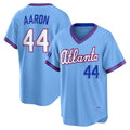 Atlanta Braves #44 Hank Aaron Powder Blue MWATKINS 2026 City Connect Stadium Jersey