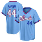 Atlanta Braves #44 Hank Aaron Powder Blue MWATKINS 2026 City Connect Stadium Jersey