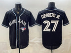 Toronto Blue Jays #27 Vladimir Guerrero Jr. 2026 Fashion Replica Black MWATKINS Out Stitched Jersey