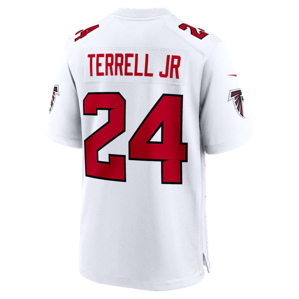A.Falcons #24 A.J. Terrell White MWATKINS Game Jersey