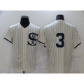 Chicago White Sox #3 Harold Baines 2021 Cream MWATKINS Navy Field of Dreams Flex Base Stitched Jersey