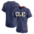 Cleveland Guardians Navy MWATKINS City Connect Elite Jersey