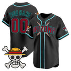 Custom Arizona Diamondbacks x One Piece Black MWATKINS Vapor Premier Limited Jersey - Stitched