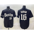 Boston Red Sox #16 Jarren Duran Black MWATKINS Gothic Vapor Limited Stitched Jersey