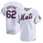 New York Mets #62 Jose Quintana White MWATKINS 2024 Home Limited Stitched Jersey