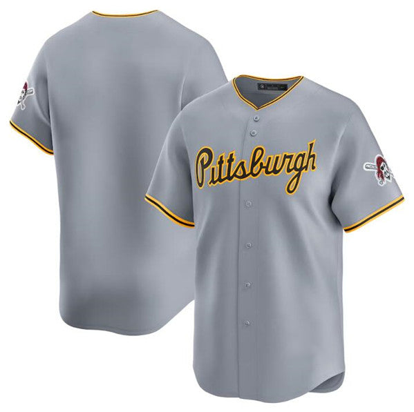 Pittsburgh Pirates Blank Gray MWATKINS Away Limited Stitched Jersey
