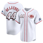 Cincinnati Reds #44 Elly De La Cruz White MWATKINS 2025 Speedway Classic Home Limited Stitched Jersey