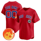 Custom Boston Red Sox x Dragon Ball Red MWATKINS Vapor Premier Limited Jersey - All Stitched