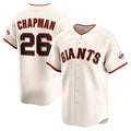 San Francisco Giants #26 Matt Chapman Cream MWATKINS Home Limited Player Jersey