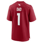 A.Cardinals Number #1 Dad Cardinal MWATKINS Game Jersey