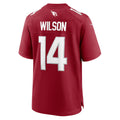 A.Cardinals #14 Michael Wilson Cardinal MWATKINS Team Game Jersey