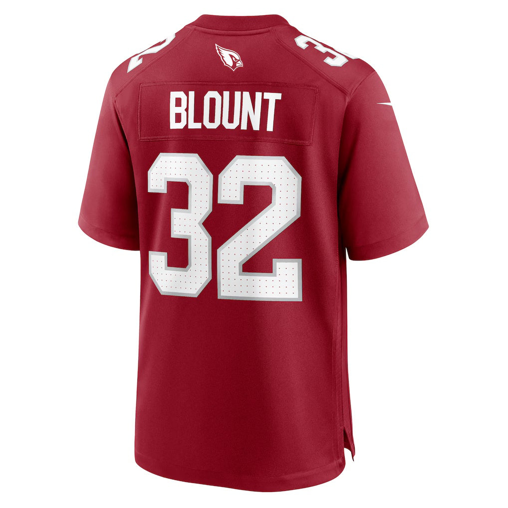 A.Cardinals #32 Joey Blount Cardinal MWATKINS Game Jersey