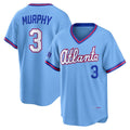 Atlanta Braves #3 Dale Murphy Powder Blue MWATKINS 2026 City Connect Stadium Jersey