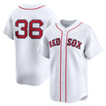Boston Red Sox #36 Triston Casas White MWATKINS Home Limited Player Jersey