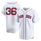 Boston Red Sox #36 Triston Casas White MWATKINS Home Limited Player Jersey