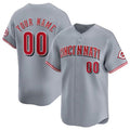 Custom Cincinnati Reds Active Player Gray MWATKINS Away Limited Stitched Jersey