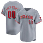 Custom Cincinnati Reds Active Player Gray MWATKINS Away Limited Stitched Jersey