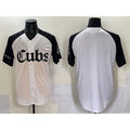 Chicago Cubs Blank White Black MWATKINS 'Gothic North Side Edition' Vapor Premier Limited Stitched Jersey