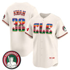 Cleveland Guardians #38 Steven Kwan Cream MWATKINS Mexico Vapor Premier Limited Stitched Jersey