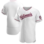 Washington Nationals White MWATKINS Alternate Authentic Team Jersey