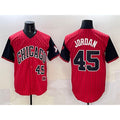 Chicago White Sox #45 Michael Jordan Red Black MWATKINS 2025 City Connect Limited Stitched Jersey