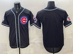Chicago Cubs Blank 2026 Fashion Replica Black MWATKINS Out Stitched Jersey