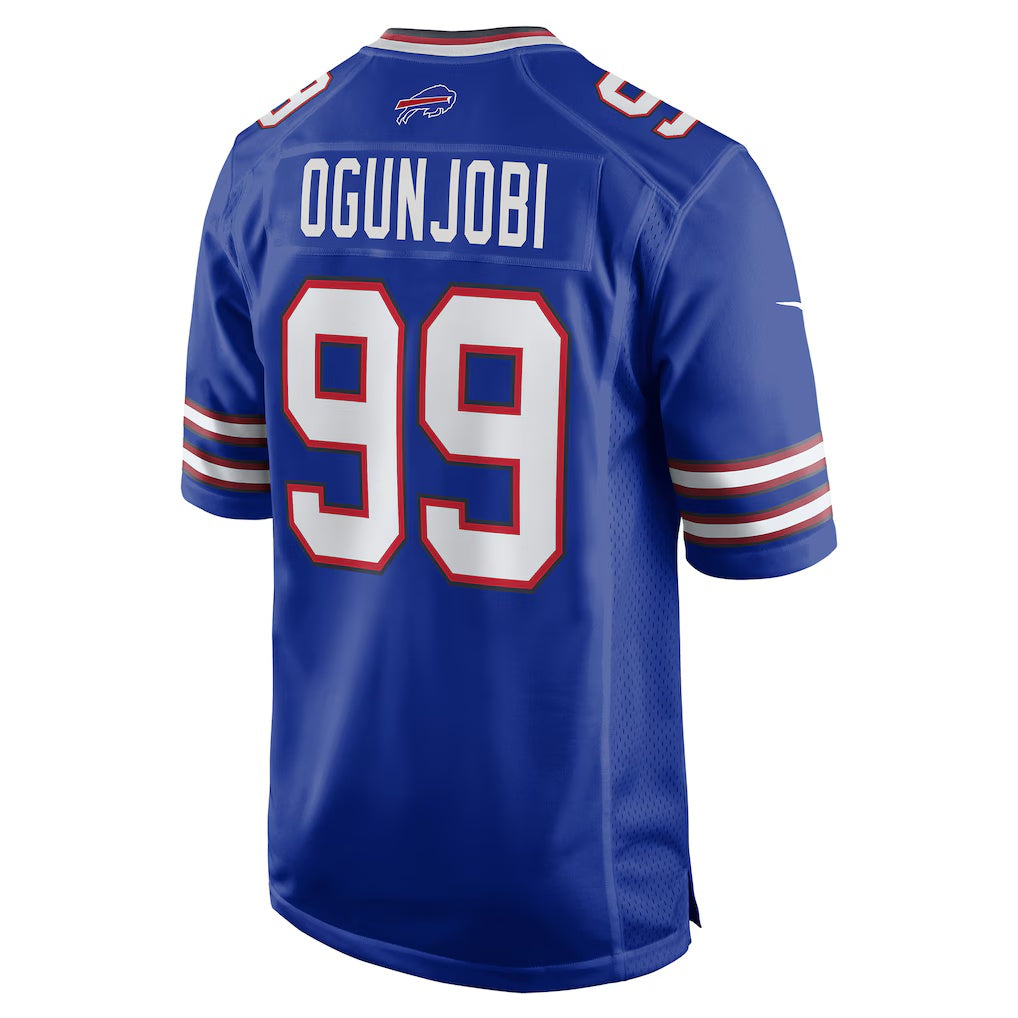 B.Bills #99 Larry Ogunjobi Royal MWATKINS Team Game Jersey