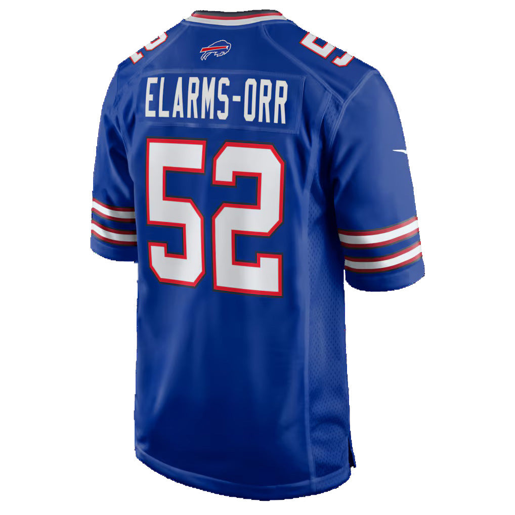 B.Bills #52 Kaleb Elarms-Orr Royal MWATKINS Team Game Jersey