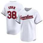Cleveland Guardians #38 Steven Kwan White MWATKINS Home Limited Stitched Jersey1