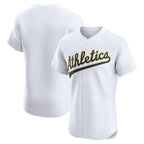 Oakland Athletics White MWATKINS Home Elite Jersey