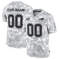 Custom B.Bills Active Player 2024 F.U.S.E Arctic Camo MWATKINS Salute To Service Limited Stitched Jersey